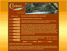 Tablet Screenshot of buffalorivercanoerental.com